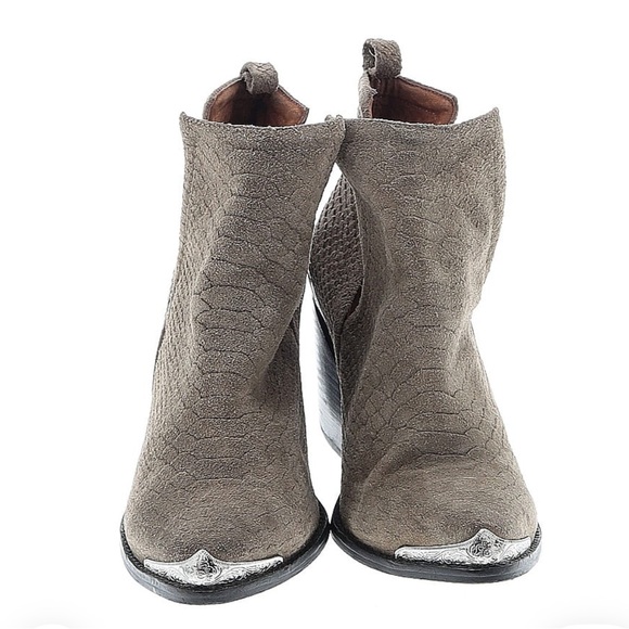 Free People Jeffrey Campbell Cromwell Hunt the Plains Western Boots - Picture 3 of 3